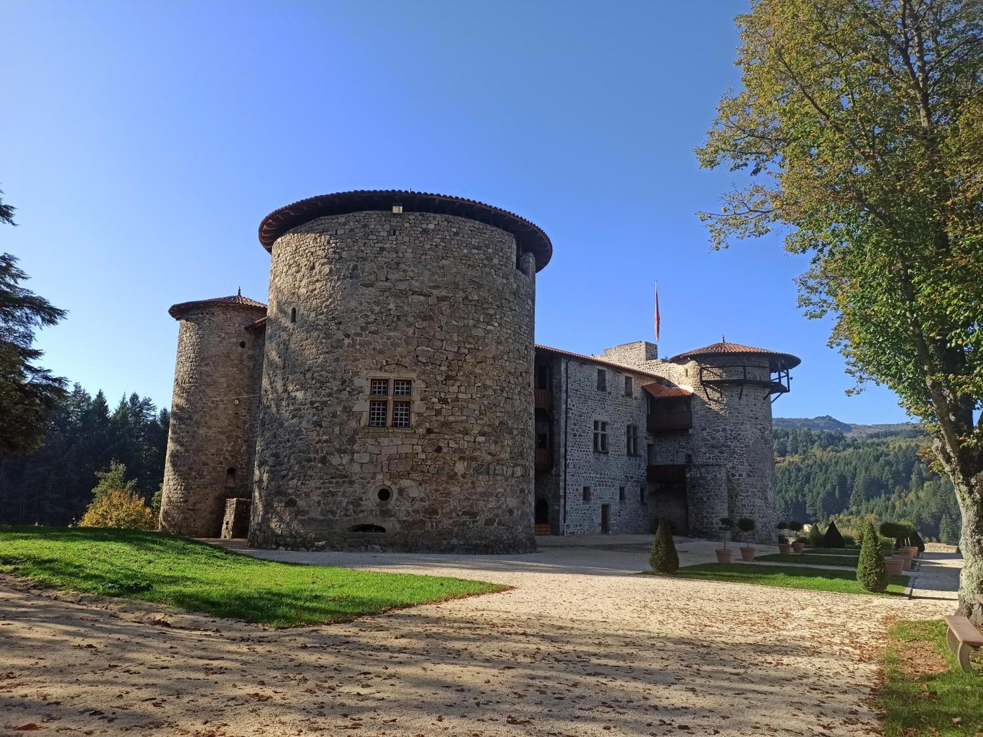Gîte le rocher du château de Retourtour Lamastre Exterior foto